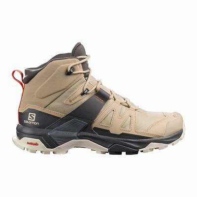 Női Salomon X ULTRA 4 MID GORE-TEX Túrabakancs SA5719406 Barna